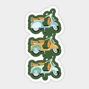 Italian motorbike Sticker